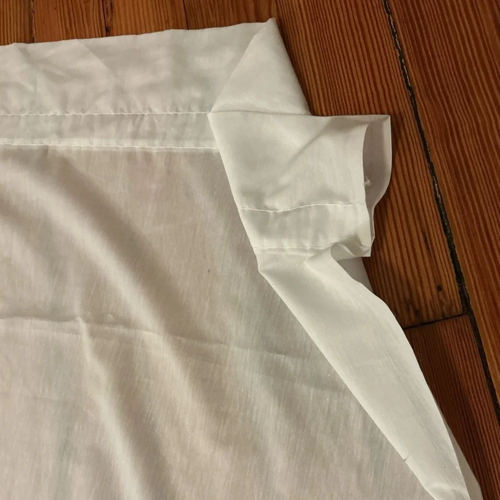 Vintage Shabby Chic Ruffled Curtains
